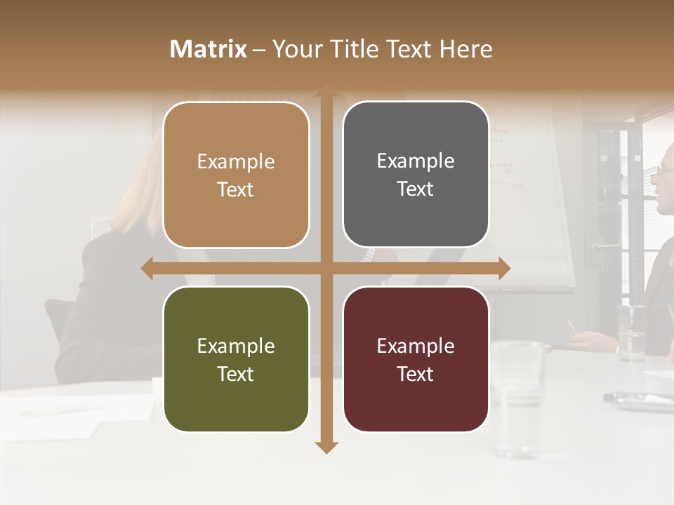 Conferenceroom Seniorman Matureman PowerPoint Template