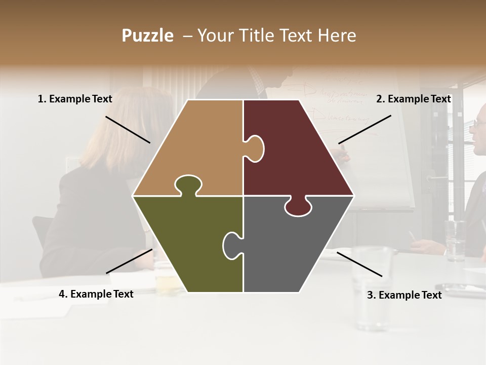 Conferenceroom Seniorman Matureman PowerPoint Template