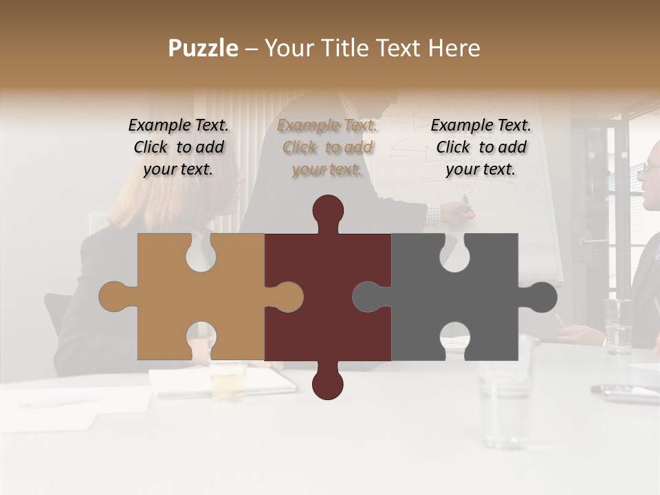 Conferenceroom Seniorman Matureman PowerPoint Template