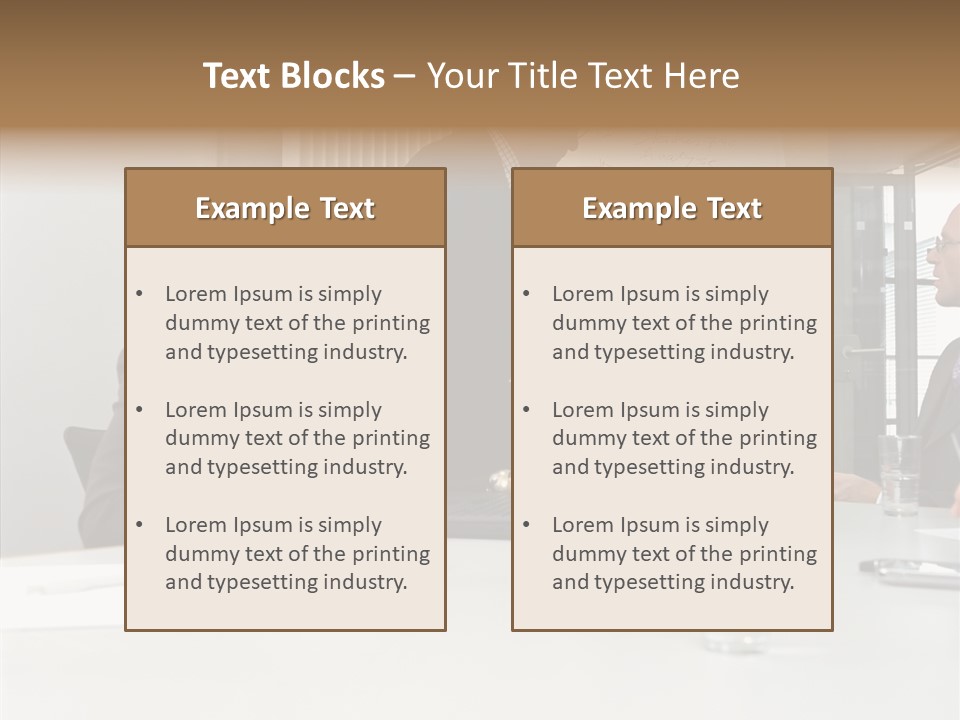 Conferenceroom Seniorman Matureman PowerPoint Template