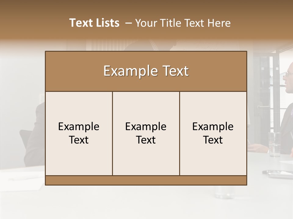 Conferenceroom Seniorman Matureman PowerPoint Template
