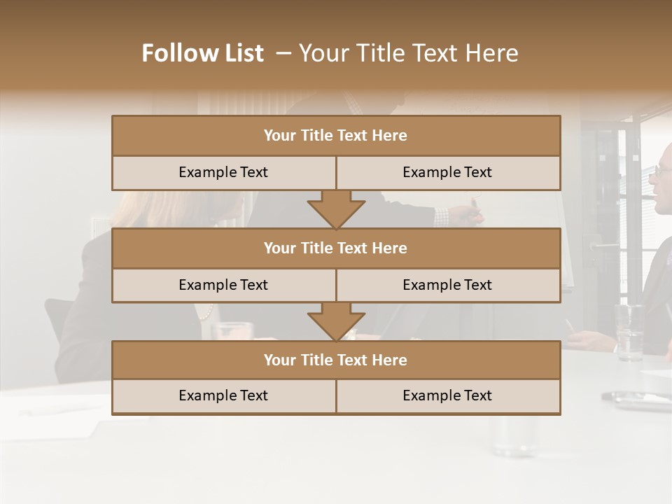 Conferenceroom Seniorman Matureman PowerPoint Template
