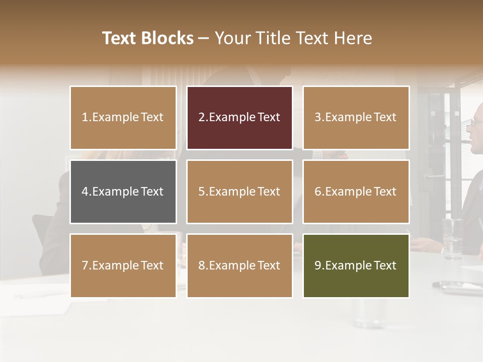 Conferenceroom Seniorman Matureman PowerPoint Template