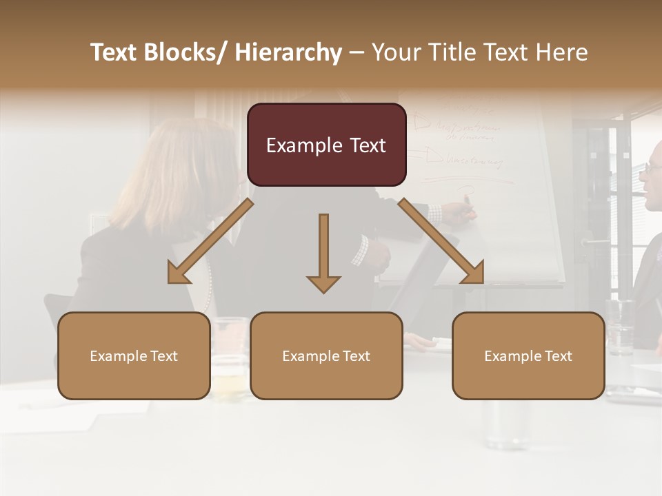 Conferenceroom Seniorman Matureman PowerPoint Template