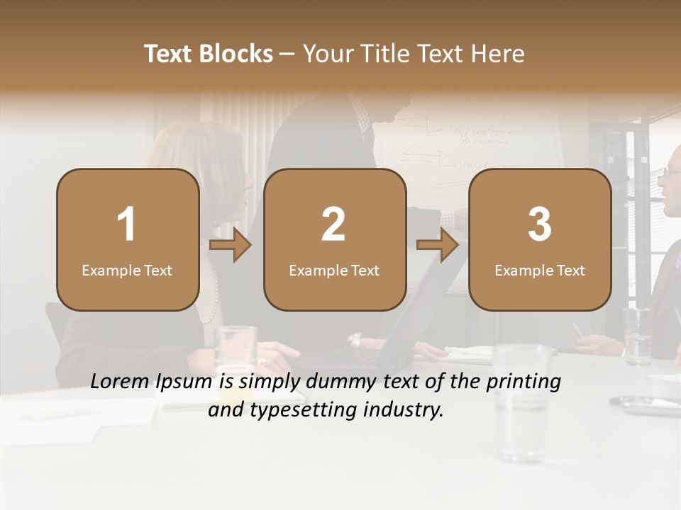 Conferenceroom Seniorman Matureman PowerPoint Template