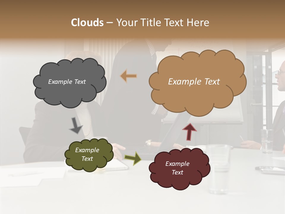 Conferenceroom Seniorman Matureman PowerPoint Template