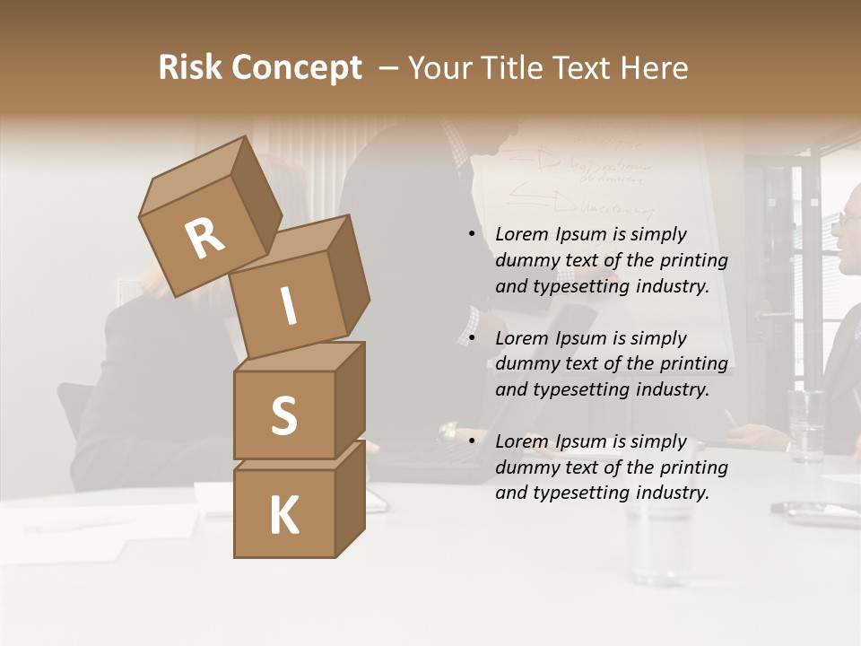 Conferenceroom Seniorman Matureman PowerPoint Template