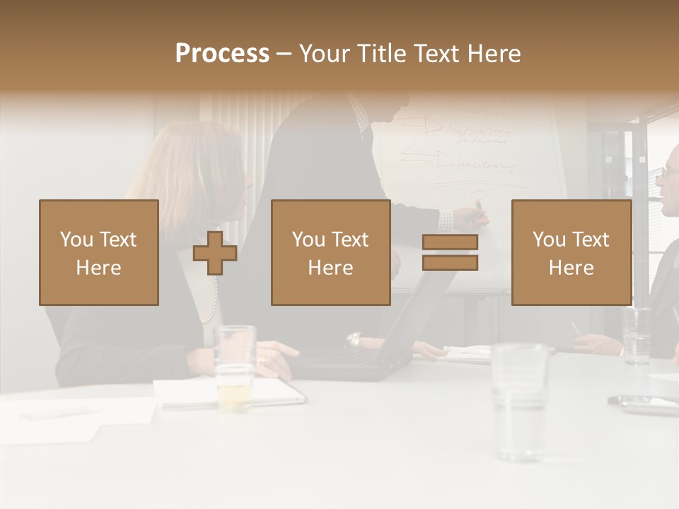 Conferenceroom Seniorman Matureman PowerPoint Template