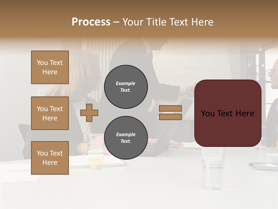 Conferenceroom Seniorman Matureman PowerPoint Template