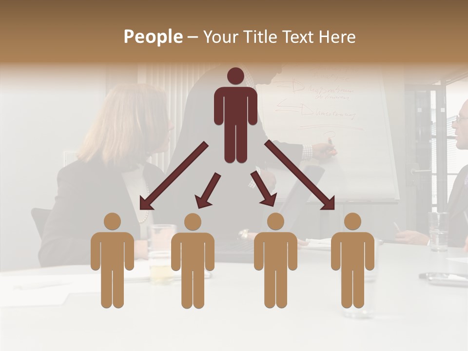 Conferenceroom Seniorman Matureman PowerPoint Template