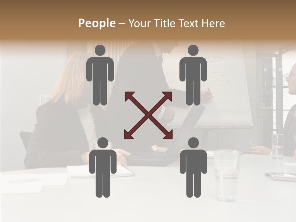 Conferenceroom Seniorman Matureman PowerPoint Template