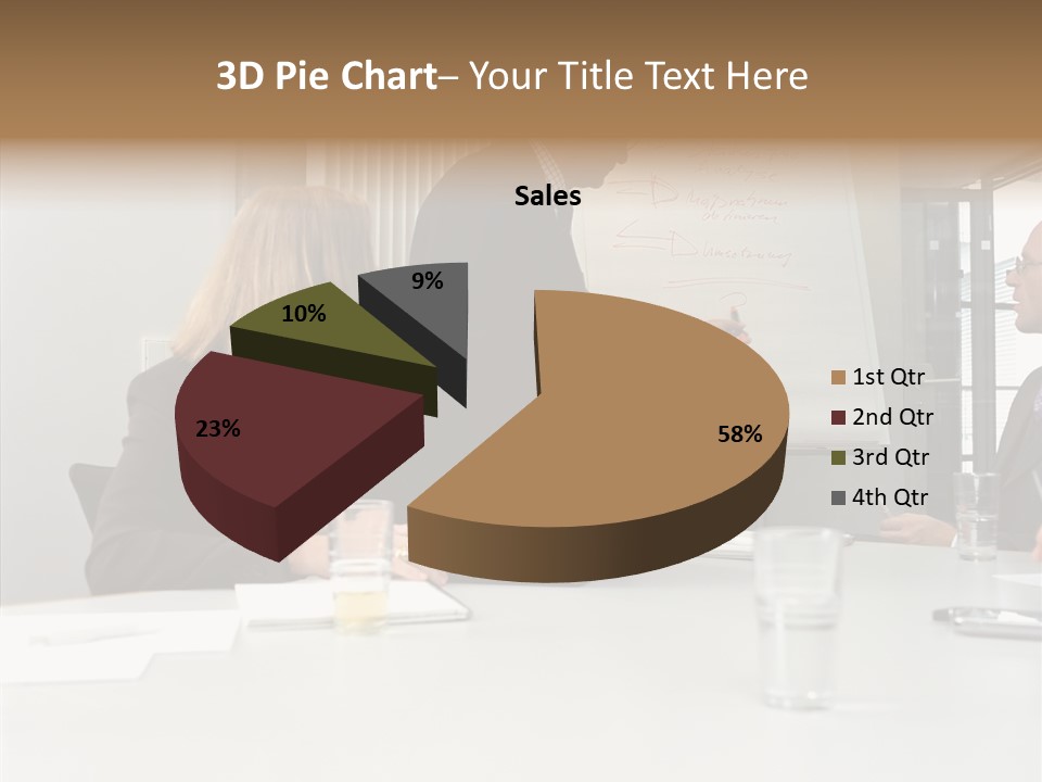 Conferenceroom Seniorman Matureman PowerPoint Template
