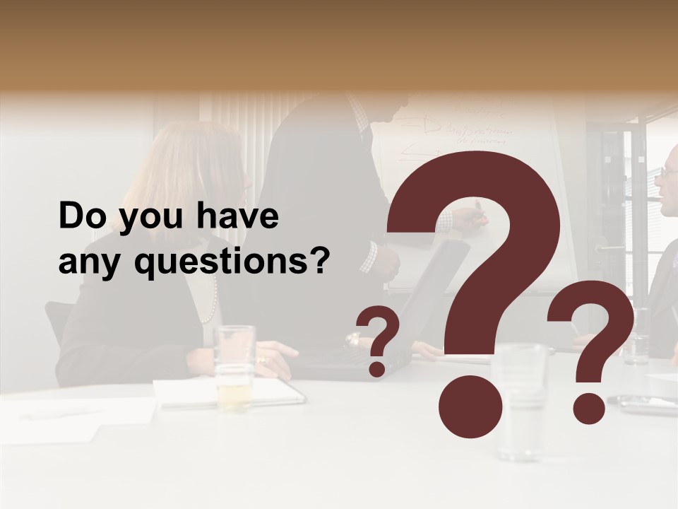 Conferenceroom Seniorman Matureman PowerPoint Template