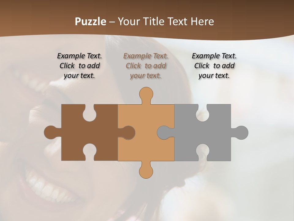 Enjoy Two Persons Heteroual Couple PowerPoint Template