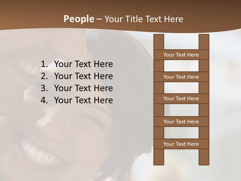 Enjoy Two Persons Heteroual Couple PowerPoint Template