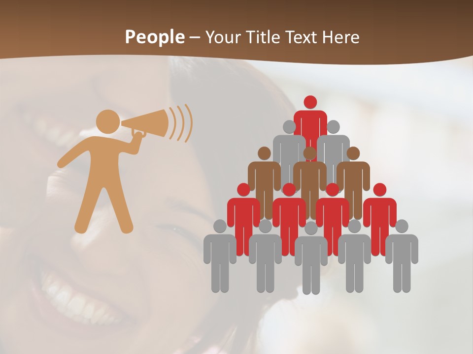 Enjoy Two Persons Heteroual Couple PowerPoint Template