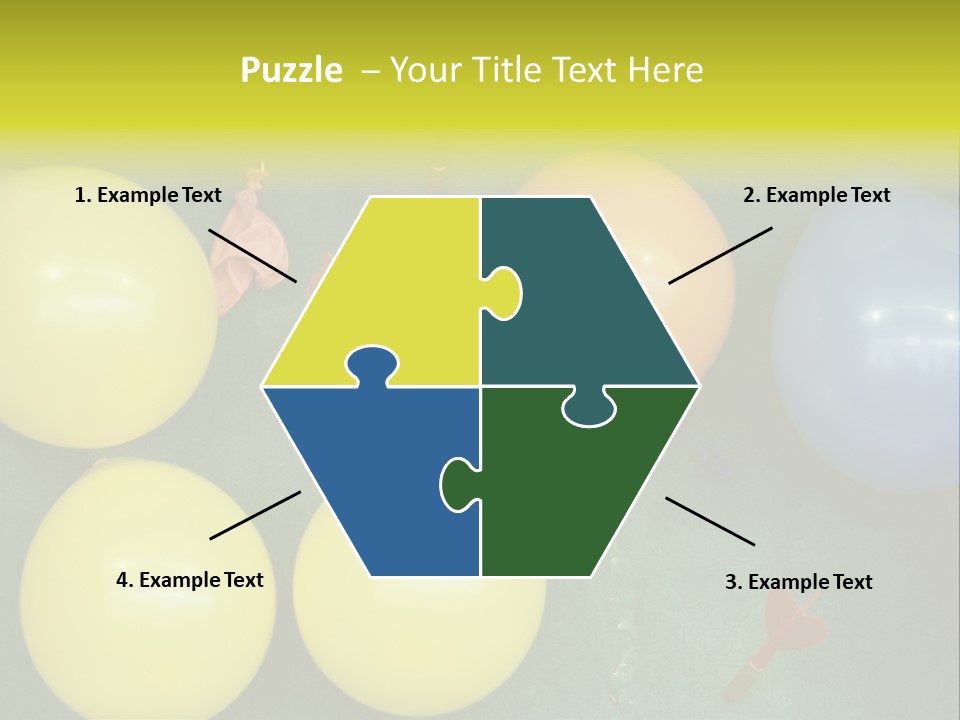 German Beerfest Games Dart PowerPoint Template