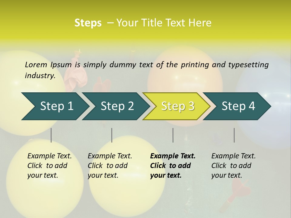 German Beerfest Games Dart PowerPoint Template