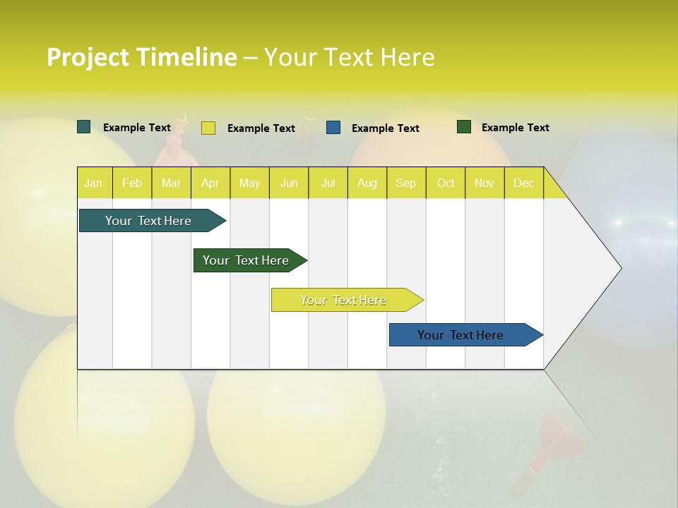 German Beerfest Games Dart PowerPoint Template