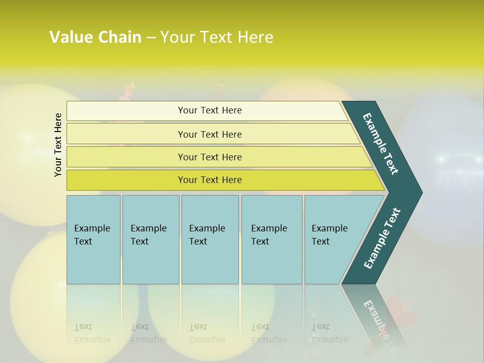 German Beerfest Games Dart PowerPoint Template
