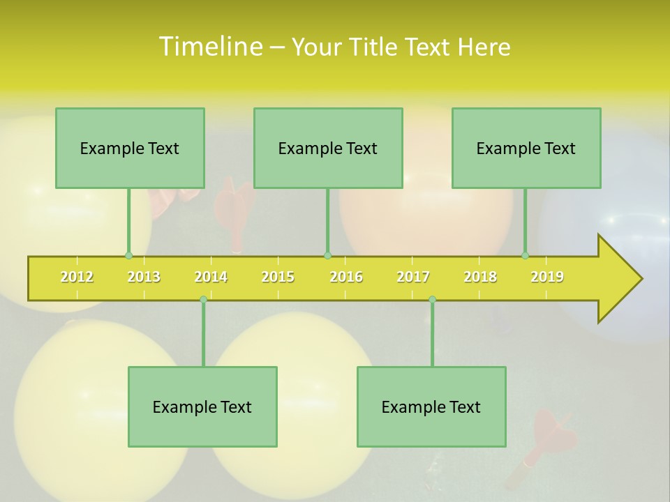 German Beerfest Games Dart PowerPoint Template
