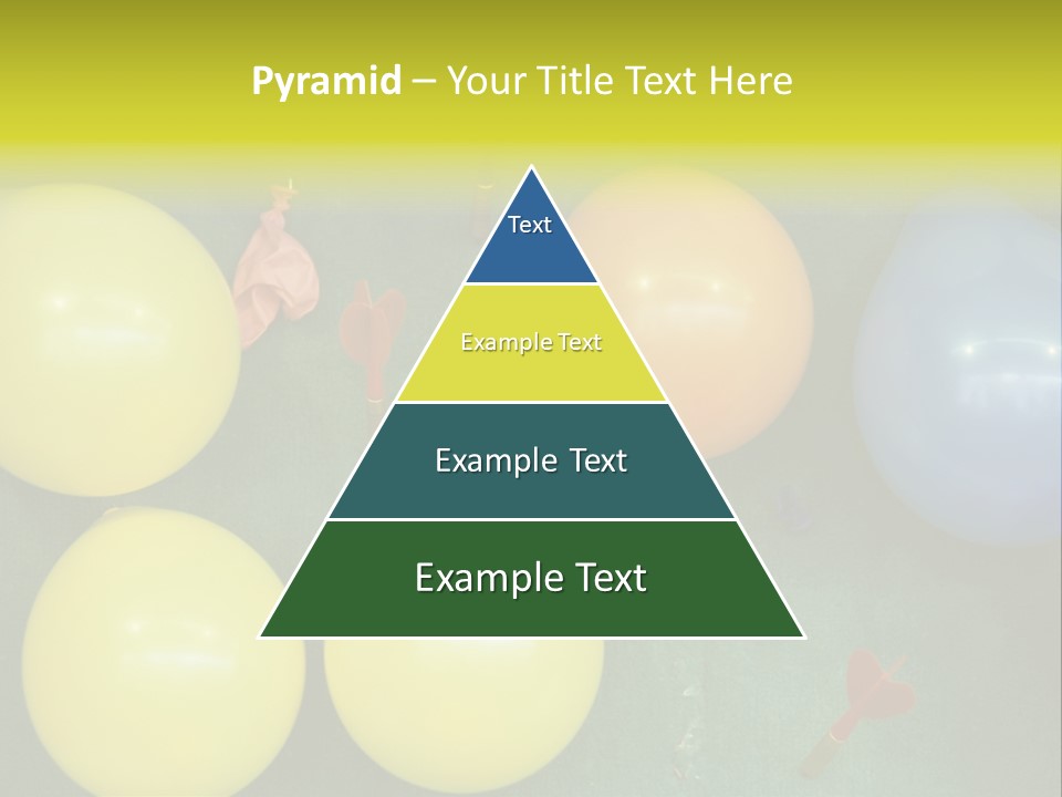 German Beerfest Games Dart PowerPoint Template