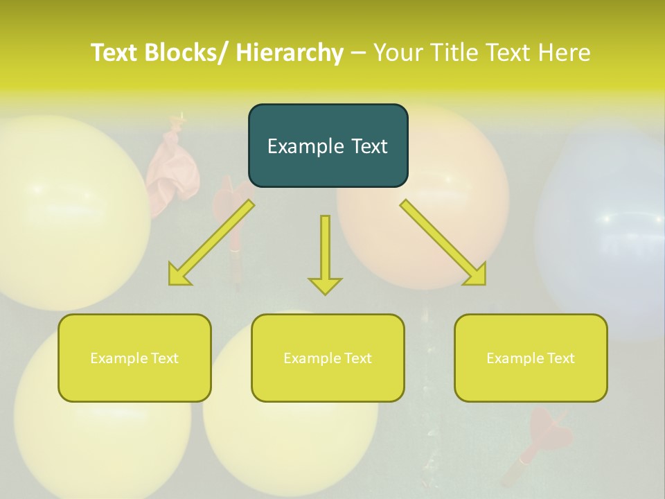German Beerfest Games Dart PowerPoint Template