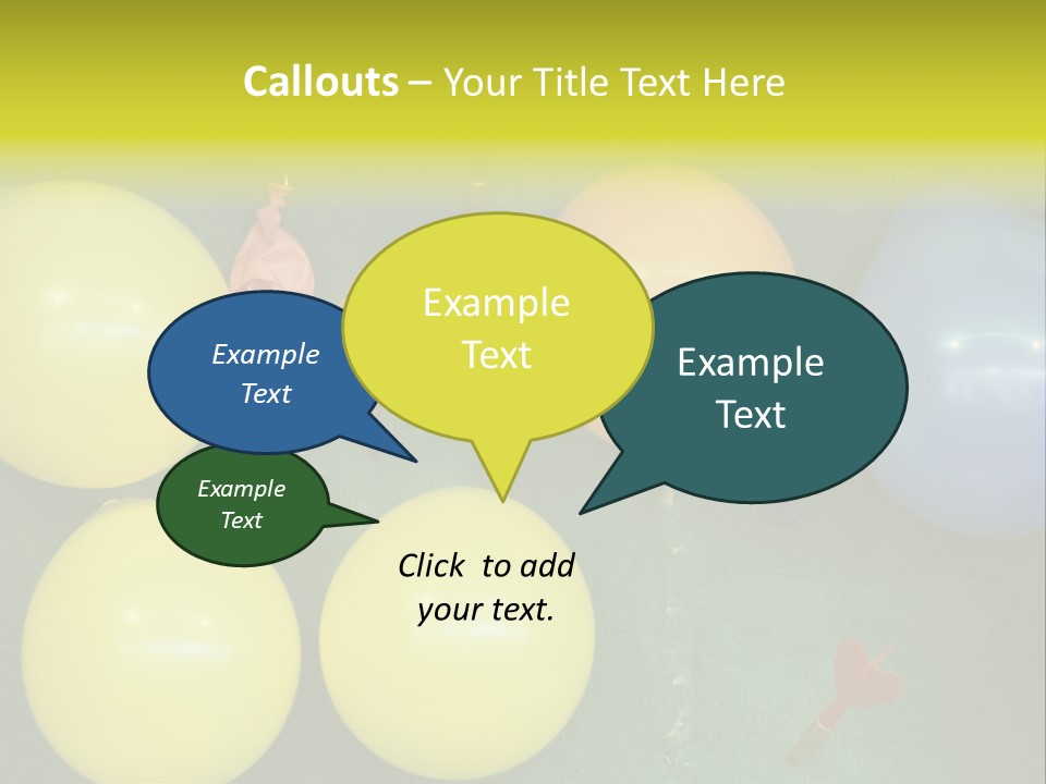 German Beerfest Games Dart PowerPoint Template