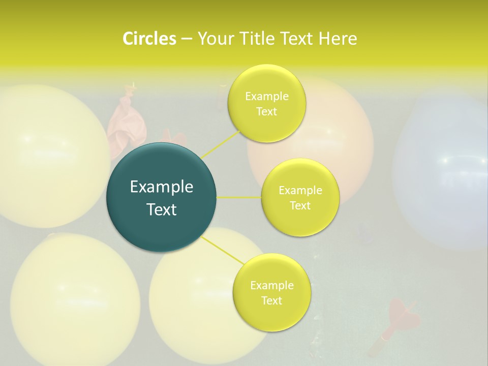 German Beerfest Games Dart PowerPoint Template