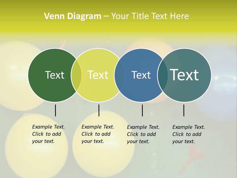 German Beerfest Games Dart PowerPoint Template