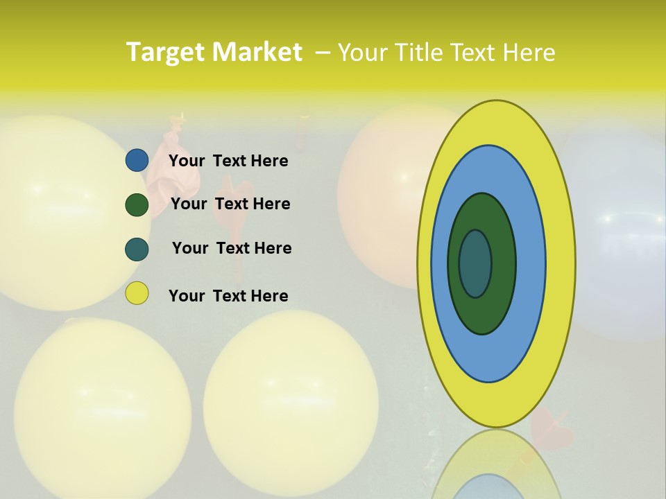 German Beerfest Games Dart PowerPoint Template