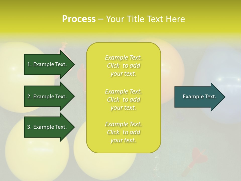 German Beerfest Games Dart PowerPoint Template