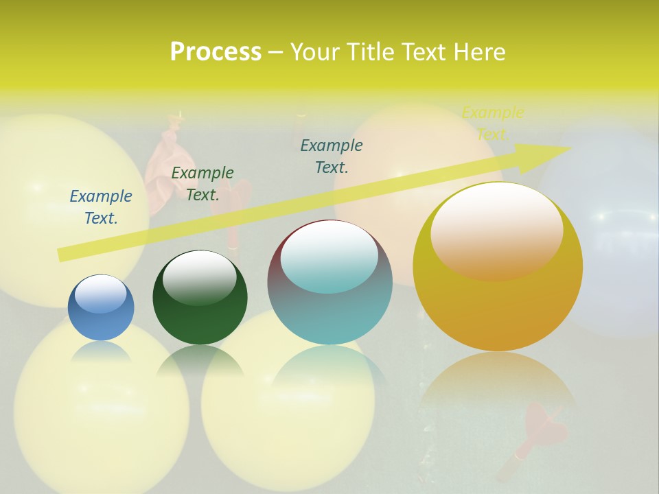 German Beerfest Games Dart PowerPoint Template