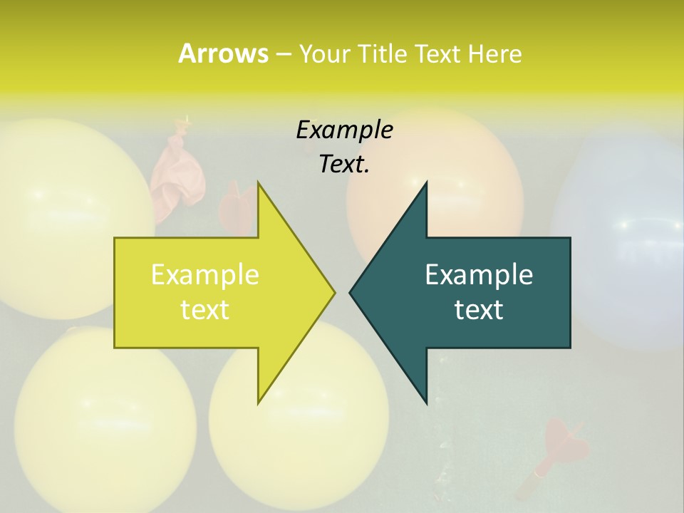 German Beerfest Games Dart PowerPoint Template