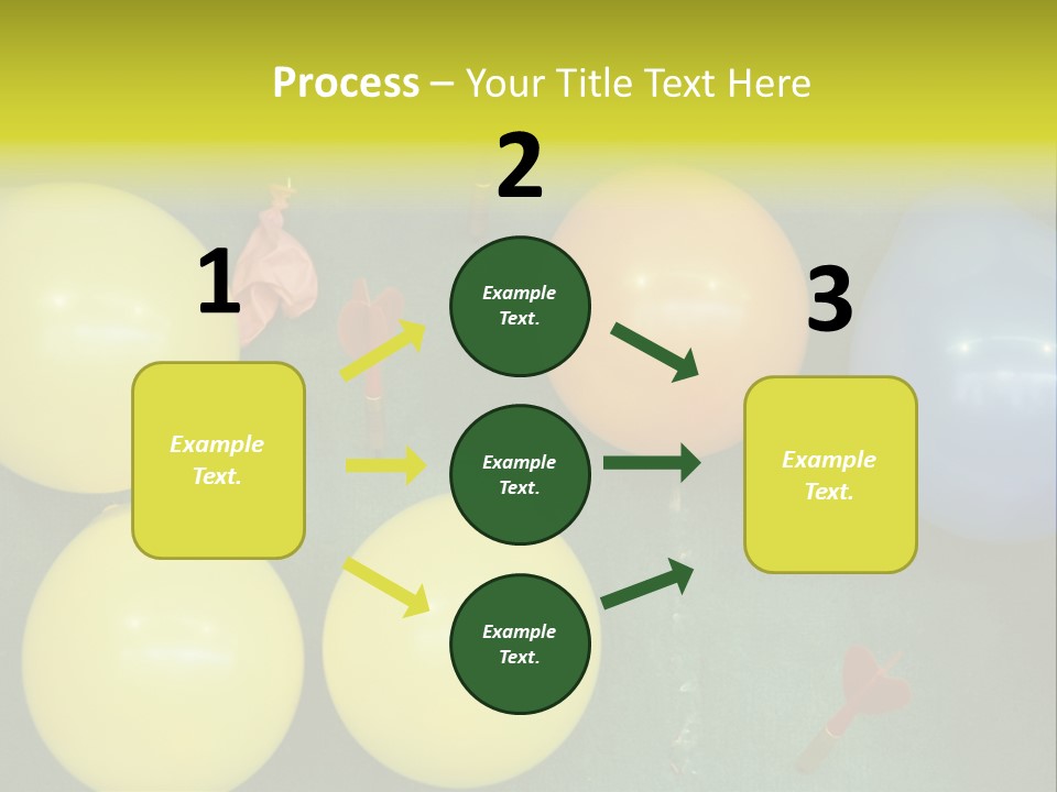German Beerfest Games Dart PowerPoint Template