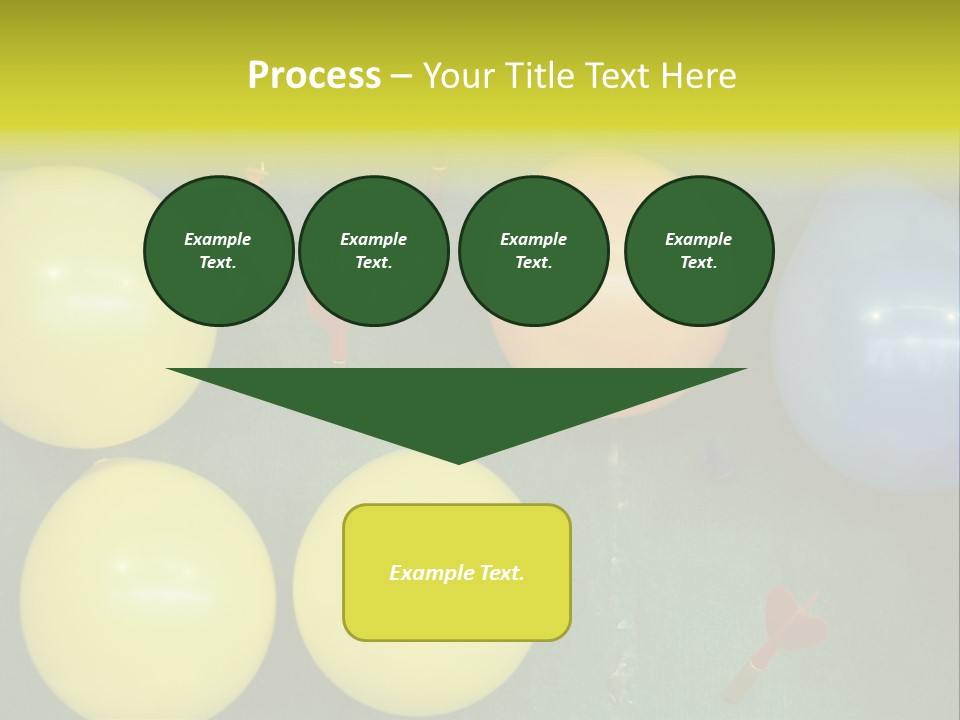 German Beerfest Games Dart PowerPoint Template
