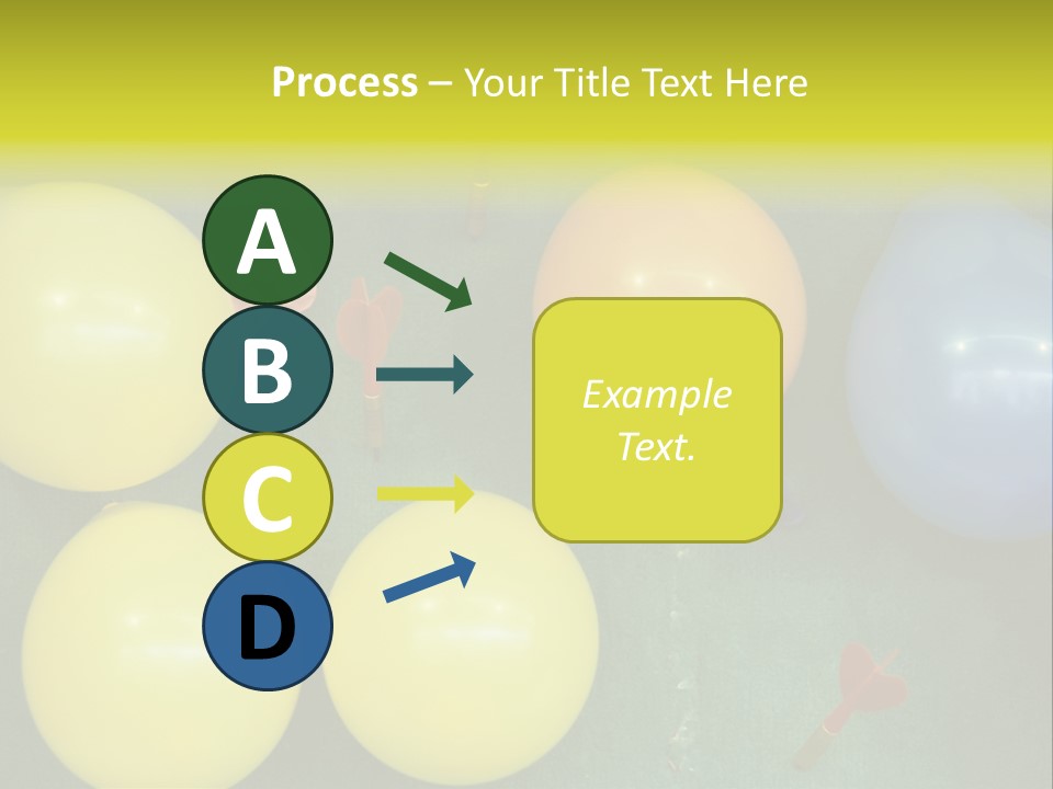 German Beerfest Games Dart PowerPoint Template