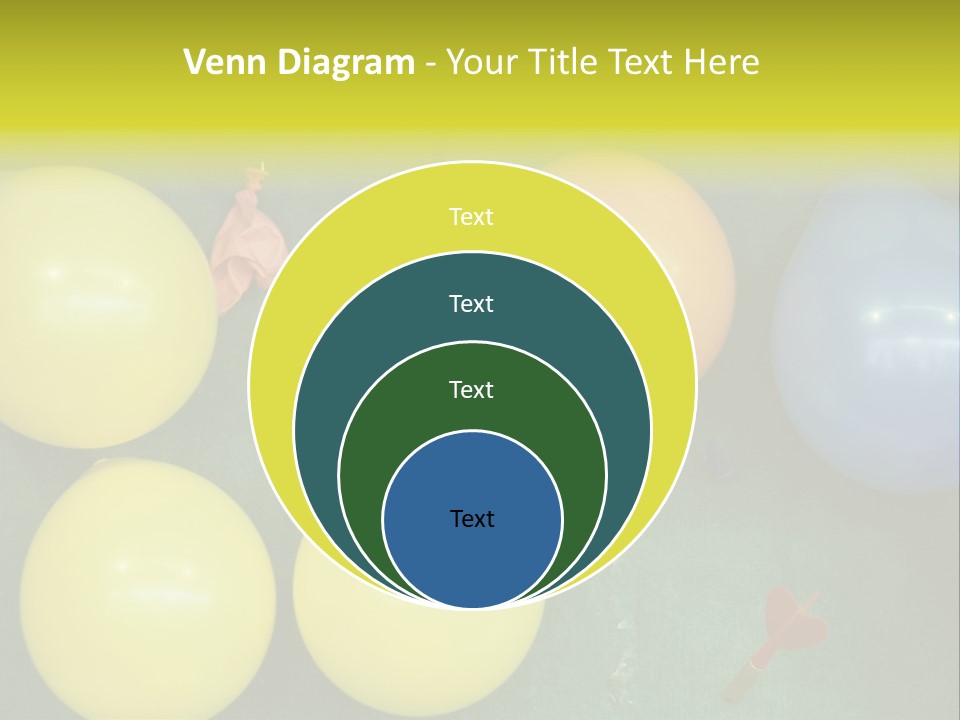 German Beerfest Games Dart PowerPoint Template