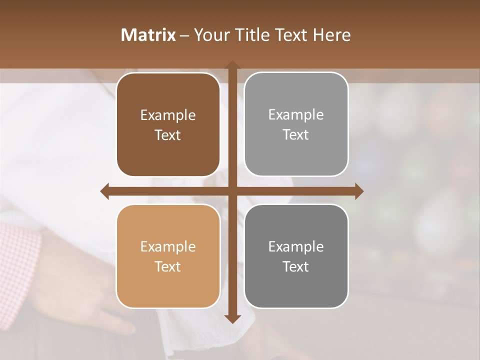 Outside Caucasian Fun Fair PowerPoint Template