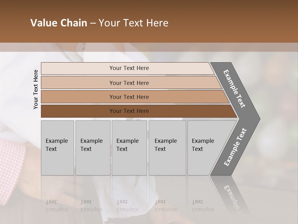 Outside Caucasian Fun Fair PowerPoint Template