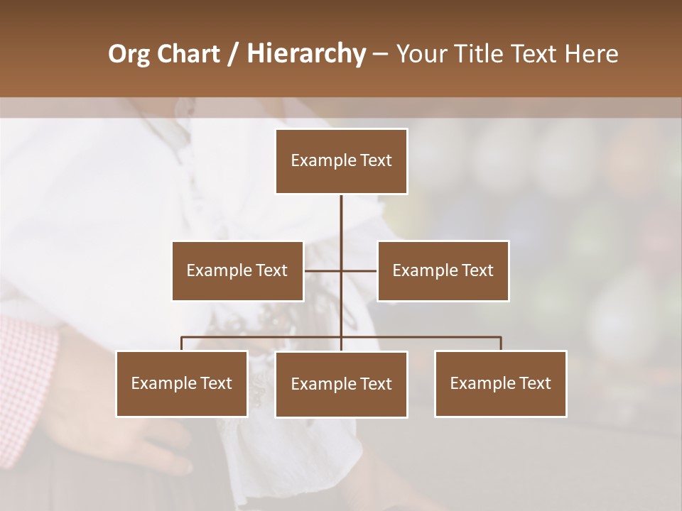 Outside Caucasian Fun Fair PowerPoint Template