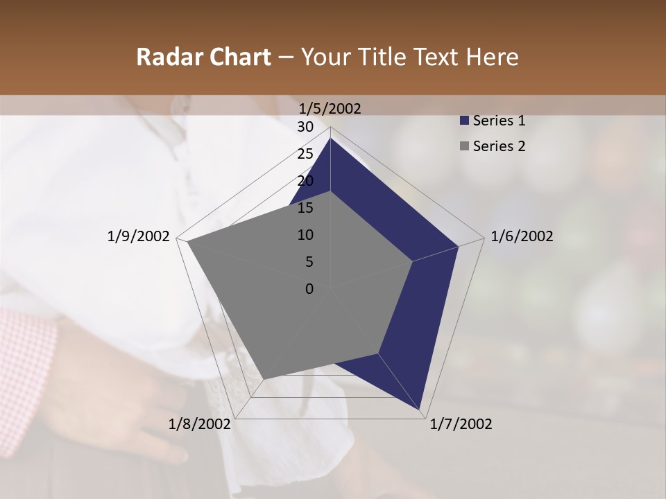 Outside Caucasian Fun Fair PowerPoint Template