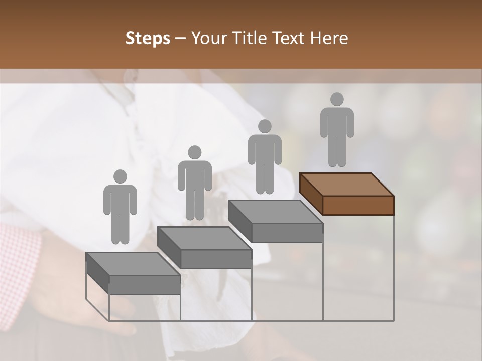 Outside Caucasian Fun Fair PowerPoint Template