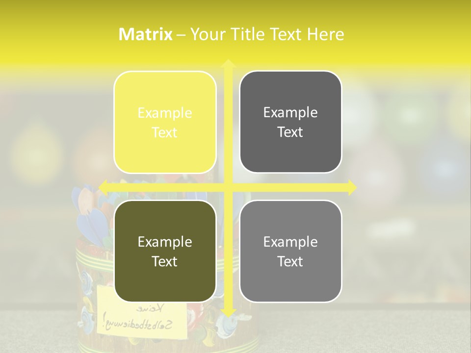 Containers Games Beer Festival PowerPoint Template