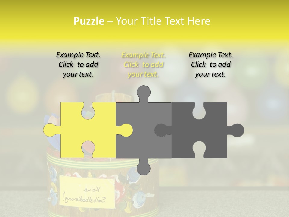 Containers Games Beer Festival PowerPoint Template