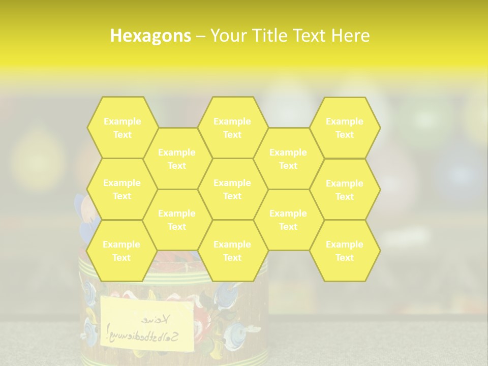 Containers Games Beer Festival PowerPoint Template