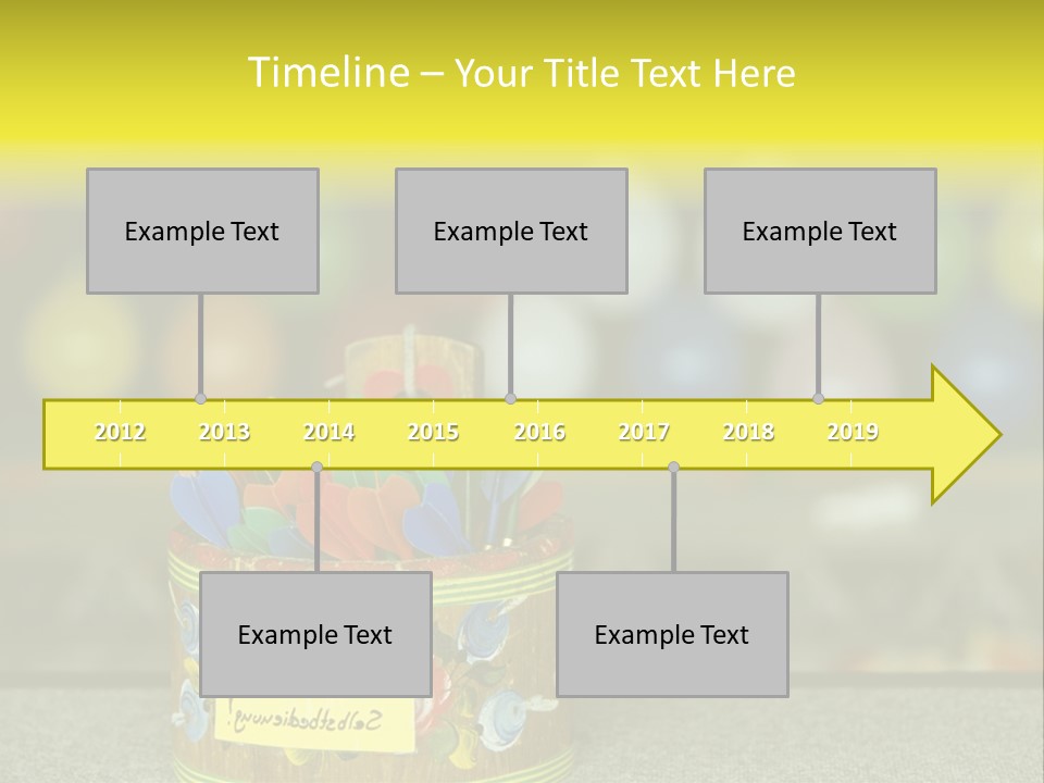 Containers Games Beer Festival PowerPoint Template