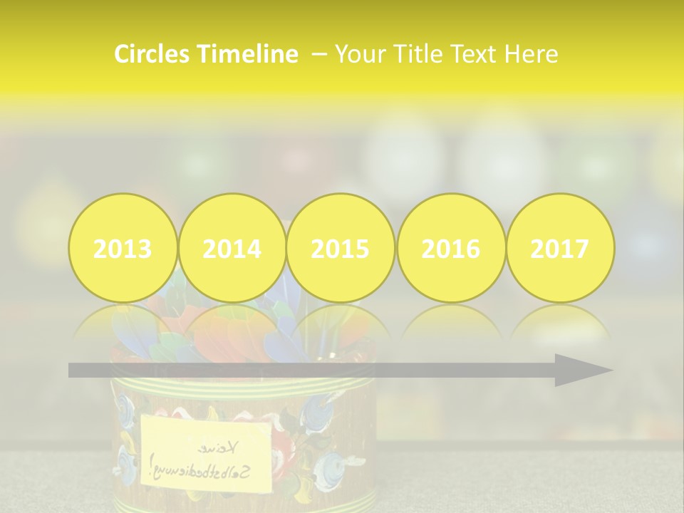 Containers Games Beer Festival PowerPoint Template