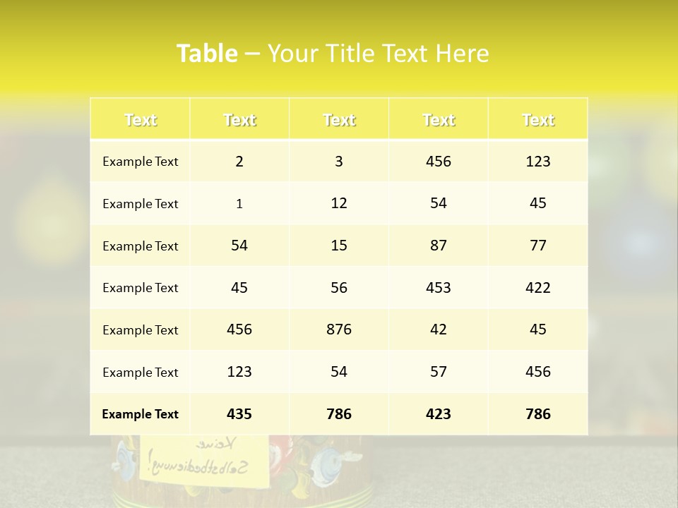 Containers Games Beer Festival PowerPoint Template