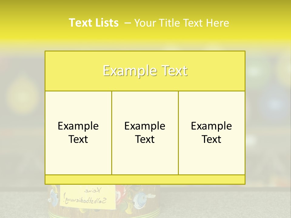 Containers Games Beer Festival PowerPoint Template
